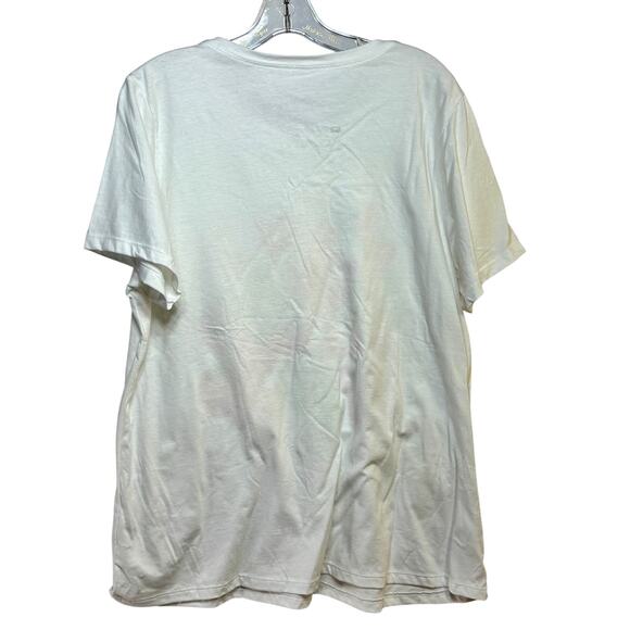 Tomato Pomodoro T-Shirt Women's Plus 2X White S/S 100% Cotton Cottagecore NWOT - Picture 2 of 3